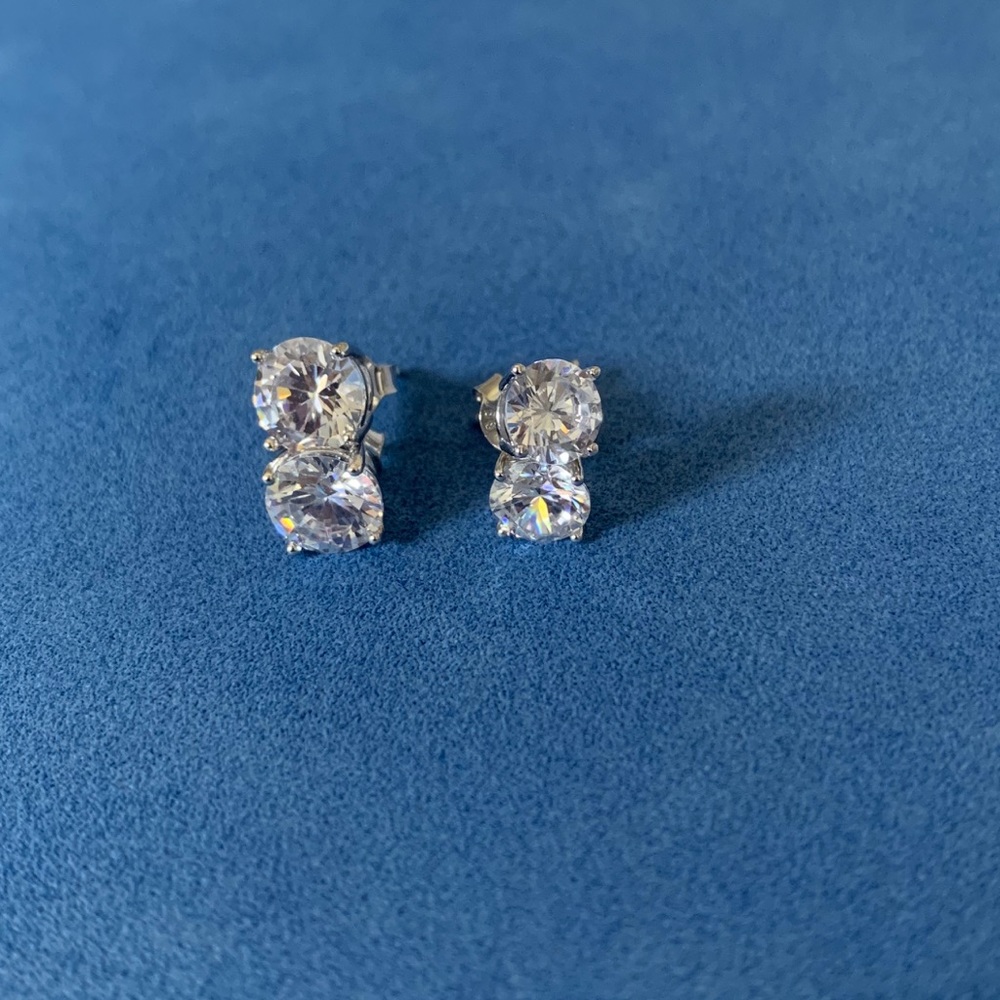 NWOT Sterling Silver Stud Earrings - Picture 3 of 6